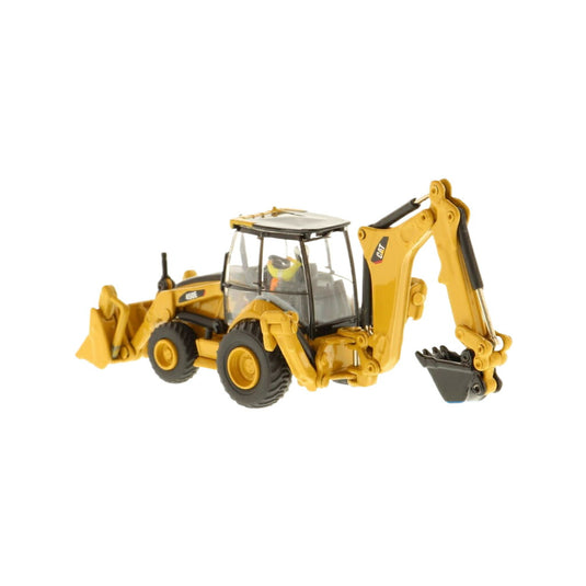 CAT 450E Backhoe ショベル / Diecast Masters 1/87 建設機械模型 工事車両