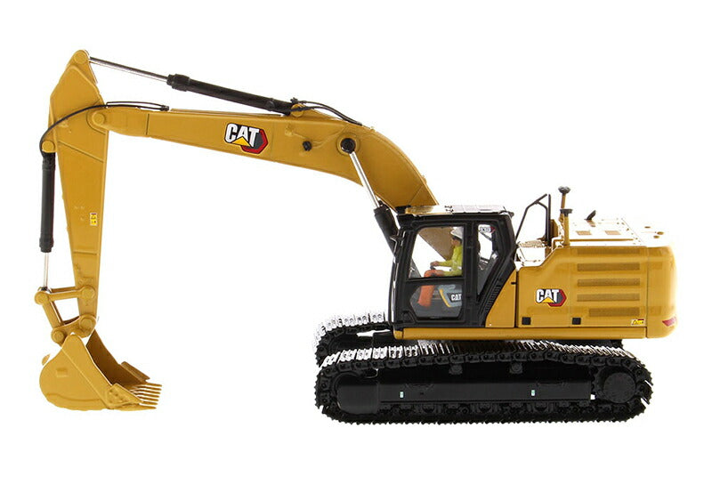 ギャラリービューアに画像をロードする, Caterpillar 330 油圧ショベル - Next Generation - ハイラインシリーズ トレーラー / Diecast Masters 1/50 建設機械模型 工事車両