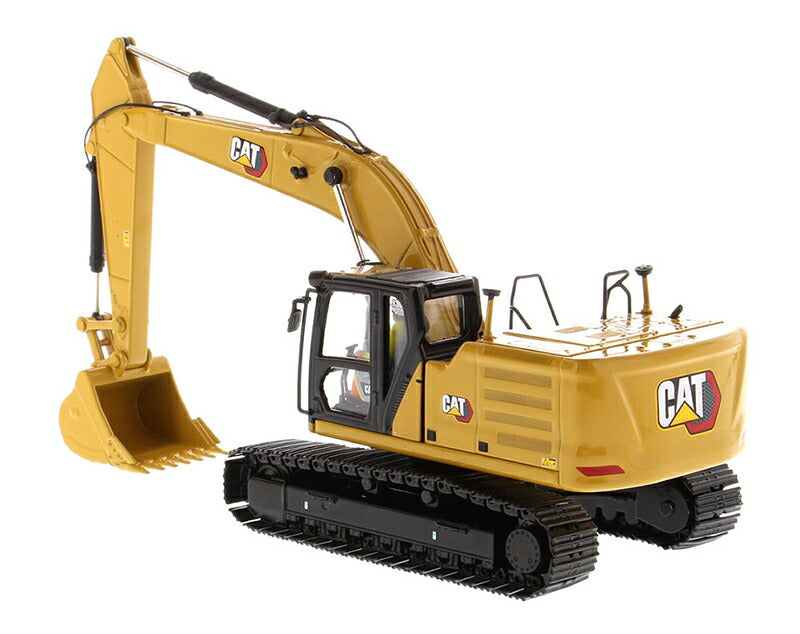ギャラリービューアに画像をロードする, Caterpillar 330 油圧ショベル - Next Generation - ハイラインシリーズ トレーラー / Diecast Masters 1/50 建設機械模型 工事車両