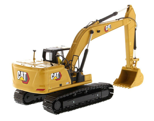 Caterpillar 330 油圧ショベル - Next Generation - ハイラインシリーズ トレーラー / Diecast Masters 1/50 建設機械模型 工事車両