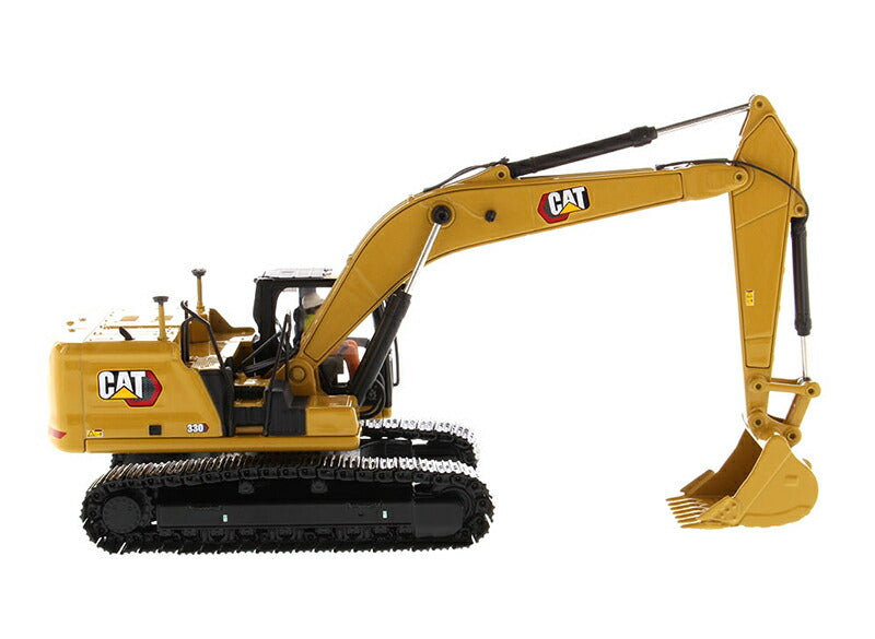 ギャラリービューアに画像をロードする, Caterpillar 330 油圧ショベル - Next Generation - ハイラインシリーズ トレーラー / Diecast Masters 1/50 建設機械模型 工事車両