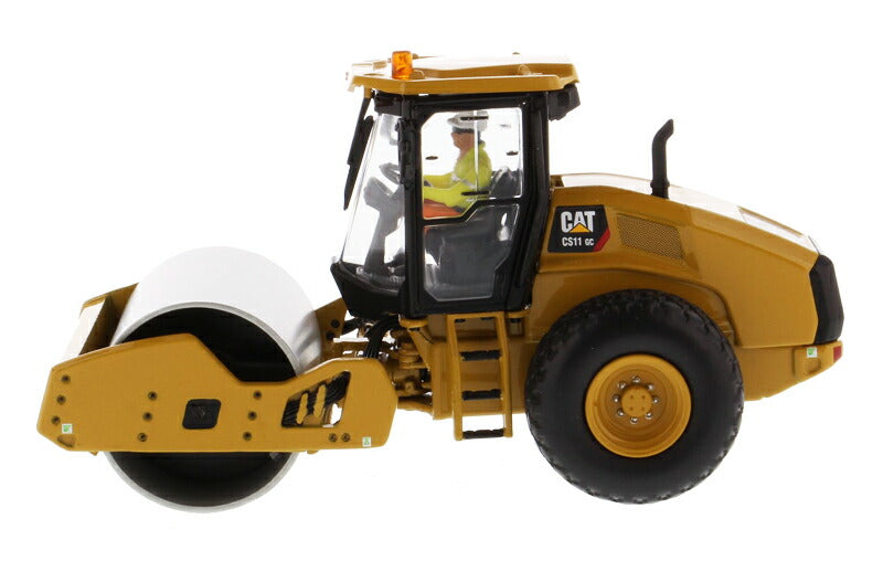 ギャラリービューアに画像をロードする, Caterpillar CS11 GC 振動土壌コンパクター - ハイラインシリーズ ホイールローダ / Diecast Masters 1/50 建設機械模型 工事車両
