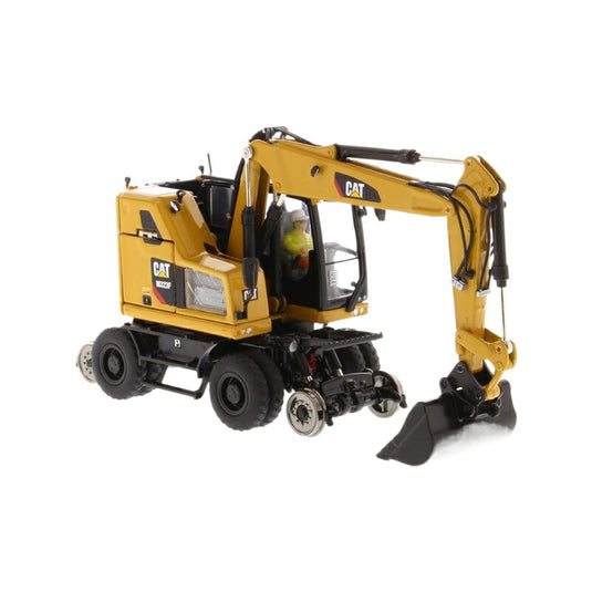 CAT M323F Rail Mobilbagger ショベル / Diecast Masters 1/50 建設機械模型 工事車両