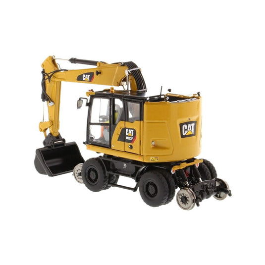 CAT M323F Rail Mobilbagger ショベル / Diecast Masters 1/50 建設機械模型 工事車両