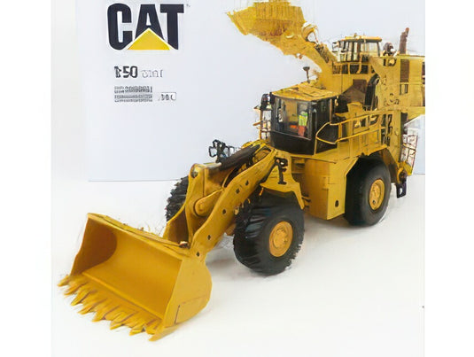 CATERPILLAR CAT994K RUSPA GOMMATA SCRAPER TRACTOR WHEEL LOADER YELLOW BLACK ホイールローダ / Diecast Masters 1/50 建設機械模型 工事車両
