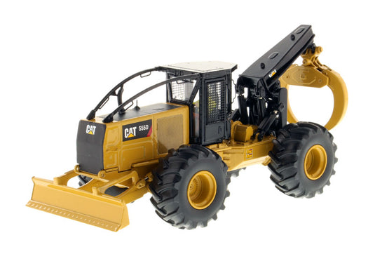 Caterpillar 555D ホイールスキッダー - ハイラインシリーズ ホイールローダ / Diecast Masters 1/50 建設機械模型 工事車両