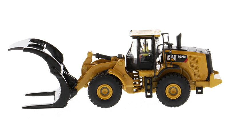 ギャラリービューアに画像をロードする, Caterpillar 972M ホイールローダー (ログフォーク付き) - ハイラインシリーズ 掘削機 / Diecast Masters 1/87 建設機械模型 工事車両