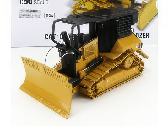 CATERPILLAR CATD5XR RUSPA CINGOLATA FIRE SUPPRESSION DOZER YELLOW BLACK ブルドーザ / Diecast Masters 1/50 建設機械模型 工事車両