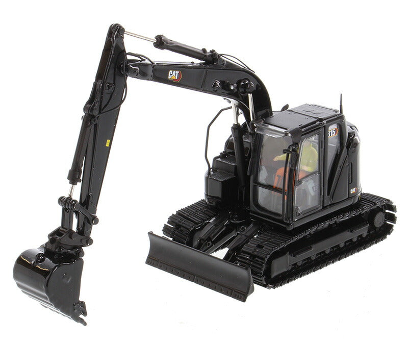 ギャラリービューアに画像をロードする, Caterpillar 315 ショベル - 特殊ブラック仕上げ - ハイラインシリーズ 掘削機 / Diecast Masters 1/50 建設機械模型 工事車両