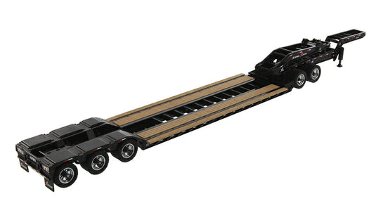 XL 120 ロープロファイル HDG ローボーイトレーラー (アウトリガー仕様) ホイールローダ / Diecast Masters 1/50 建設機械模型 工事車両