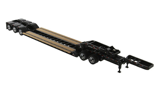XL 120 ロープロファイル HDG ローボーイトレーラー (アウトリガー仕様) ホイールローダ / Diecast Masters 1/50 建設機械模型 工事車両