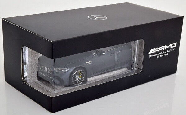 ギャラリービューアに画像をロードする, メルセデスディーラー特注Mercedes-AMG GT 63 S 4MATIC+ X290MOPF designo selenitgrau magno /Norev 1/18 ミニカー