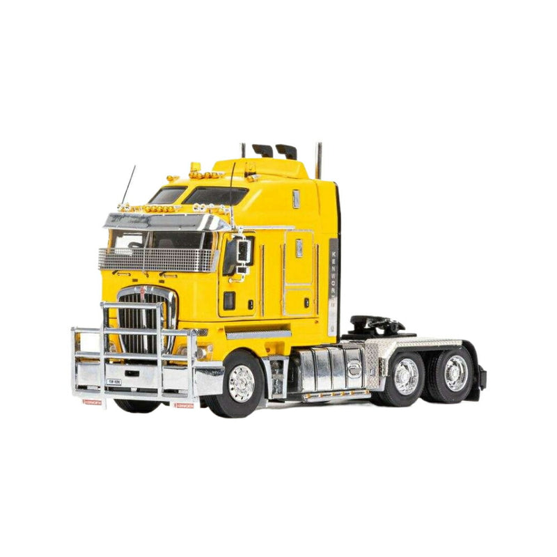 ギャラリービューアに画像をロードする, Kenworth K200 2.8M Fat Cab chrome yellow トラック / DRAKE 1/50 建設機械模型 工事車両