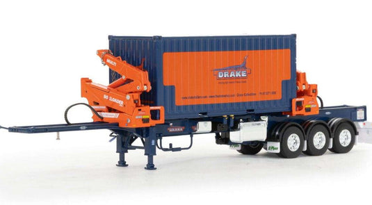 Boxloader + 20ft Containerコンテナ /DRAKE 1/50 建設機械模型