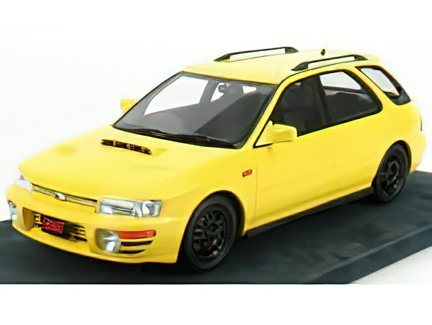 ENGUP ミニカー 1/18 Subaru WRX GF8 1994 乗用車 ブルー ENGSUB002SIL