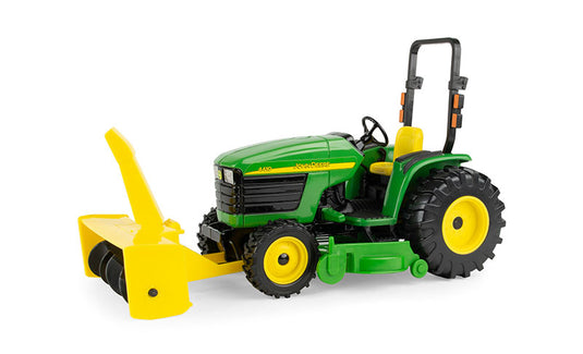 John Deere 4410 モアデッキ、除雪機付き / ERTL 1/16 農業機械模型