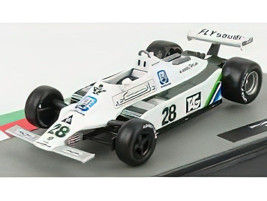 WILLIAMS - F1 FW07 N 28 SEASON 1979 CLAY REGAZZONI - WHITE GREEN/EDICOLA 1/43模型モデルキット