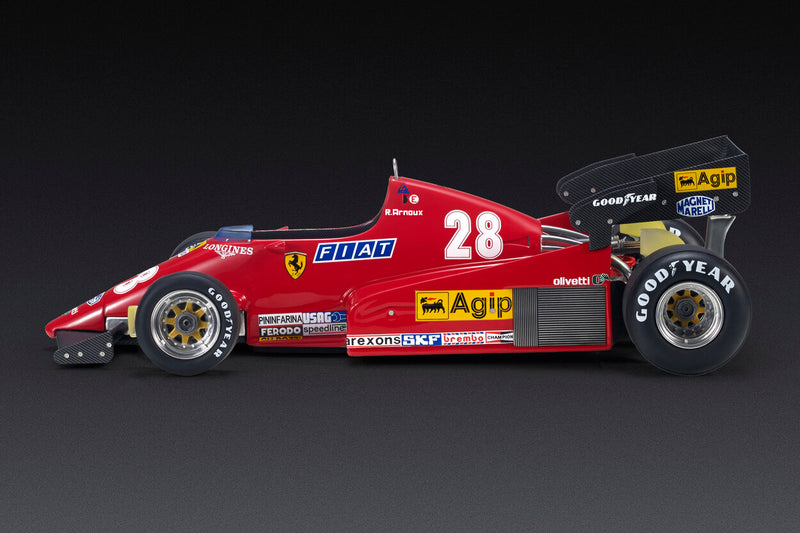 ギャラリービューアに画像をロードする, 【予約】2025年発売予定FERRARI F1 126C2B N 28 SEASON 1983 RENE ARNOUX RED/GP Replicas 1/18ミニカー