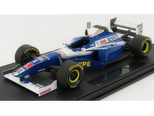 WILLIAMS F1 RENAULT FW19 N4 1997 H.H.フレンツェン ケース付 ブルー ホワイト/ GP Replicas 1/18 ミニカー