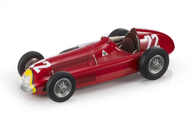 ギャラリービューアに画像をロードする, ALFA-ROMEO Alfetta 159M Winner Spanish 1951 (J-M. Fangio)/GP Replicas 1/18ミニカー