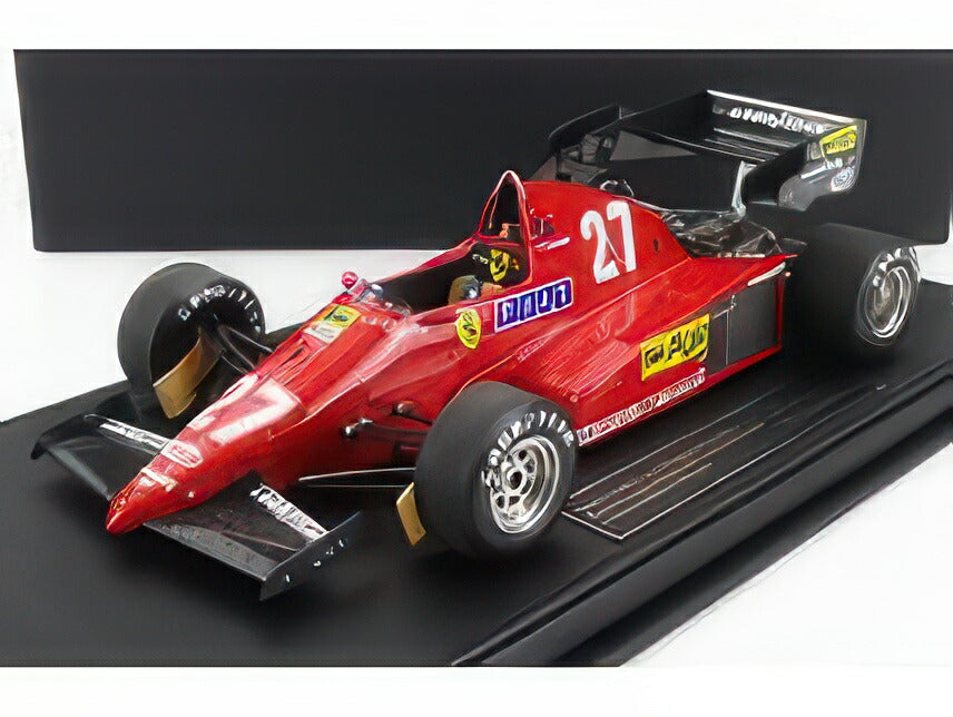 Ferrari 126 C2 GP. USA No. 27 Gilles Villeneuve 1982, Hot