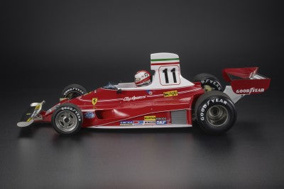 ギャラリービューアに画像をロードする, 【予約】2025年発売予定FERRARI - F1 312T TEAM FERRARI SEFAC N 11 WINNER ITALIAN GP MONZA 1975 CLAY REGAZZONI - RED WHITE フィギュア付き /GP Replicas 1/12 ミニカー