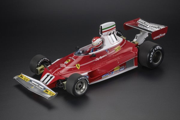 ギャラリービューアに画像をロードする, 【予約】2025年発売予定FERRARI - F1 312T TEAM FERRARI SEFAC N 11 WINNER ITALIAN GP MONZA 1975 CLAY REGAZZONI - RED WHITE フィギュア付き /GP Replicas 1/12 ミニカー