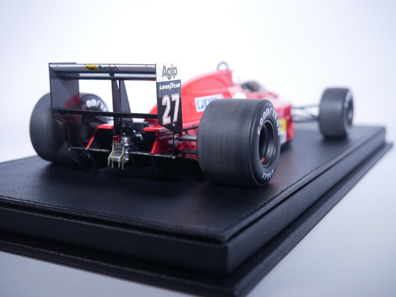 ギャラリービューアに画像をロードする, FERRARIフェラーリ F1 640 F1-89 N 27 WINNER BRAZILIAN GPフィギュア付き 1989 NIGEL MANSELL - RED /GP Replicas 1/18 ミニカー