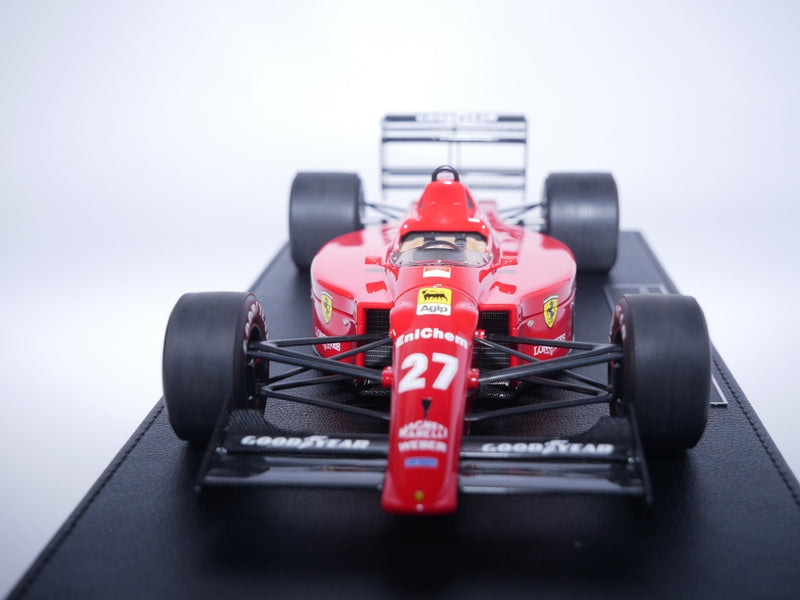 ギャラリービューアに画像をロードする, Ferrari 640 F1 89 1989年 F1 モナコGP #27 N マンセル ディスプレイケース付き/ GP Replicas 1/18 ミニカー