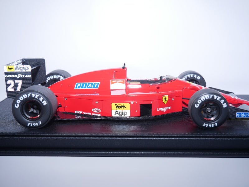 ギャラリービューアに画像をロードする, Ferrari 640 F1 89 1989年 F1 モナコGP #27 N マンセル ディスプレイケース付き/ GP Replicas 1/18 ミニカー