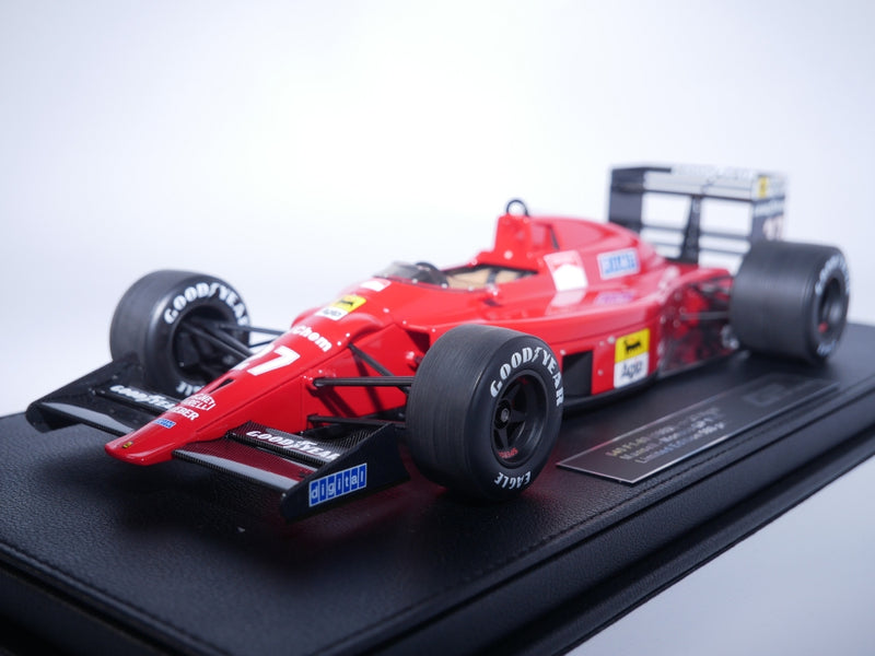 ギャラリービューアに画像をロードする, Ferrari 640 F1 89 1989年 F1 モナコGP #27 N マンセル ディスプレイケース付き/ GP Replicas 1/18 ミニカー