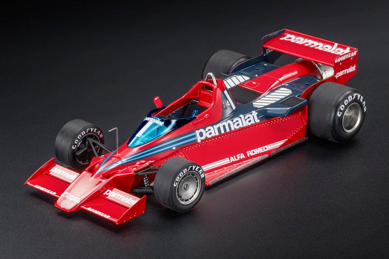 ギャラリービューアに画像をロードする, ALFA ROMEO F1 ブラバム BT46B パルマラット #1 スウェーデンGP優勝 1978 ニキ・ラウダ レッド/ブルー / GP Replicas 1/18 ミニカー