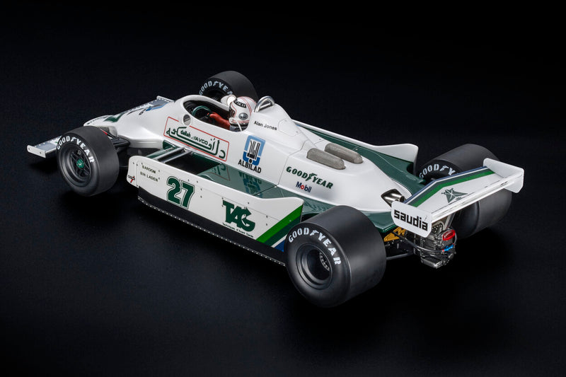 ギャラリービューアに画像をロードする, WILLIAMS F1 FW07 FORD N 27 WINNER DUTCH GP フィギュア付き 1979 ALAN JONES - WHITE/GP Replicas 1/18ミニカー