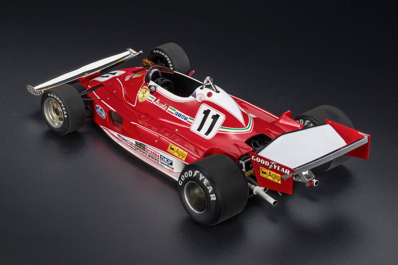 ギャラリービューアに画像をロードする, 【予約】2025年発売予定FERRARI F1 312T2B TEAM SCUDERIA FERRARI SPA SEFAC N 11 WORLD CHAMPION 3rd BRAZILIAN GP 1977 NIKI LAUDA RED WHITE/GP Replicas 1/18ミニカー