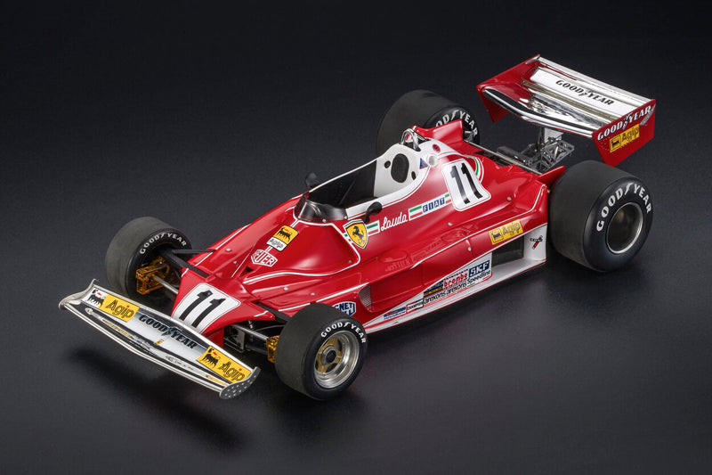 ギャラリービューアに画像をロードする, 【予約】2025年発売予定FERRARI F1 312T2B TEAM SCUDERIA FERRARI SPA SEFAC N 11 WORLD CHAMPION 3rd BRAZILIAN GP 1977 NIKI LAUDA RED WHITE/GP Replicas 1/18ミニカー