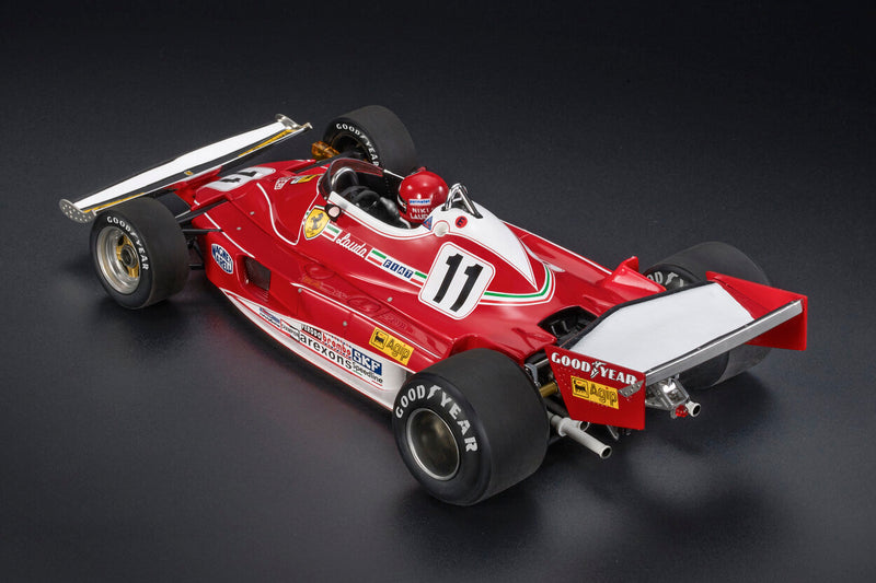 ギャラリービューアに画像をロードする, 【予約】2025年発売予定FERRARI F1 312T2B TEAM SCUDERIA FERRARI SPA SEFAC N 11 WORLD CHAMPION 3rd BRAZILIAN GP フィギィア付き 1977 NIKI LAUDA RED WHITE/GP Replicas 1/18ミニカー