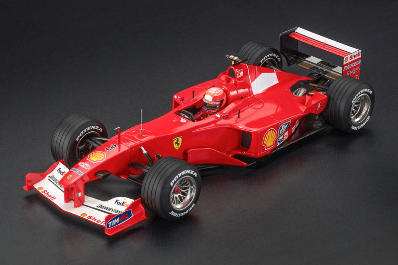 ギャラリービューアに画像をロードする, 【予約】12月以降発売予定FERRARI F1 F2000 N 3 ワールドチャンピオン ウィナー イタリア モンツァGP (パイロットドライバー付き) 2000 ミハエル・シューマッハ レッド ホワイト/ GP Replicas 1/18 ミニカー