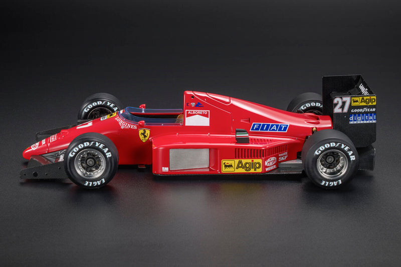 ギャラリービューアに画像をロードする, 【予約】2025年発売予定FERRARI F1 F1/86 N 27 2nd AUSTRIAN GP 1986 M.ALBORETO RED/GP Replicas 1/18ミニカー