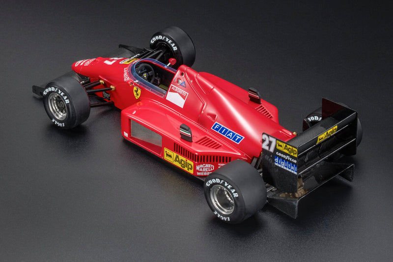 ギャラリービューアに画像をロードする, 【予約】2025年発売予定FERRARI F1 F1/86 N 27 2nd AUSTRIAN GP 1986 M.ALBORETO RED/GP Replicas 1/18ミニカー