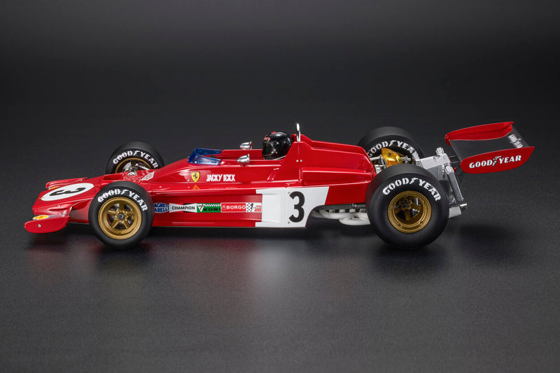 ギャラリービューアに画像をロードする, Ferrari 312 B3 1973年 F1 モナコGP #3 J イクス ディスプレイケース付き/ GP Replicas 1/18 ミニカー