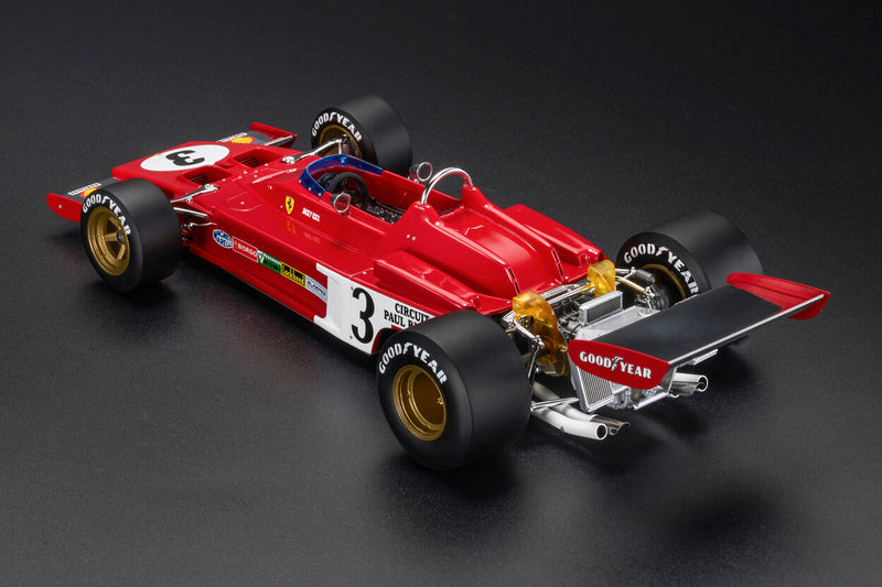 ギャラリービューアに画像をロードする, 【予約】2025年発売予定FERRARI F1 312B3 N 3 5th FRENCH GP 1973 JACKY ICKX RED/GP Replicas 1/18ミニカー 500台限定