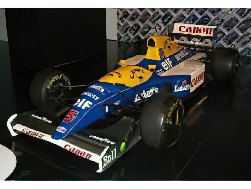 予約】2025年発売予定WILLIAMS - F1 FW14B RENAULT N 5 WORLD CHAMPION POLE POSTI –  ラストホビー