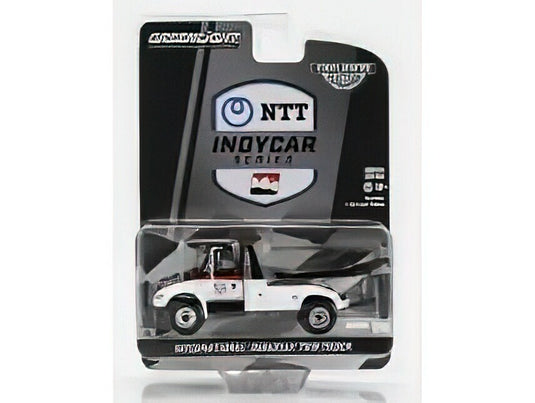 INTERNATIONAL DURASTAR 4400 TRUCK CARRO ATTREZZI NTT INDYCAR SERIES WRECKER ROAD SERVICE 2023 WHITE BLACK/Greenlight 1/64ミニカー