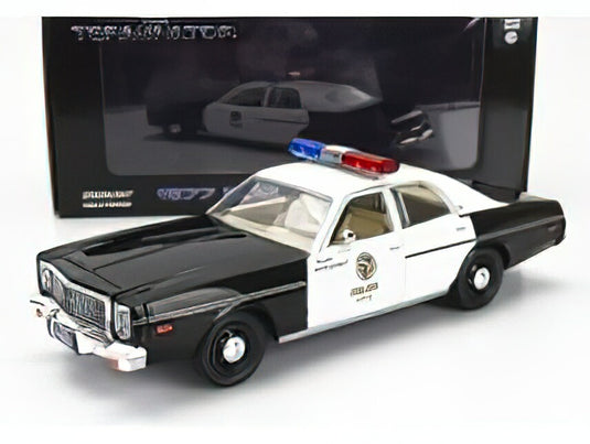 PLYMOUTH FURY METROPOLITAN POLICE 1977 THE TERMINATOR BLACK WHITE/Greenlight 1/24ミニカー