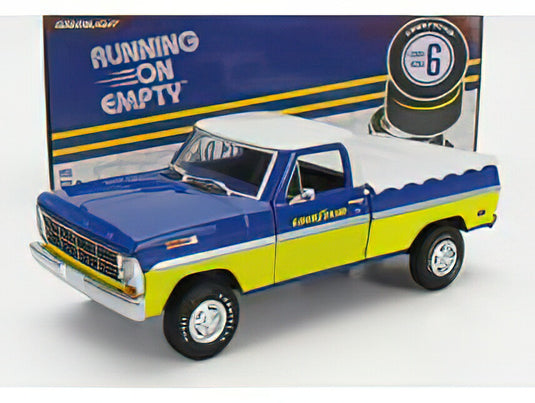 FORD USA F-100 PICK-UP GOOD YEAR 1969 BLUE YELLOW/Greenlight 1/24ミニカー