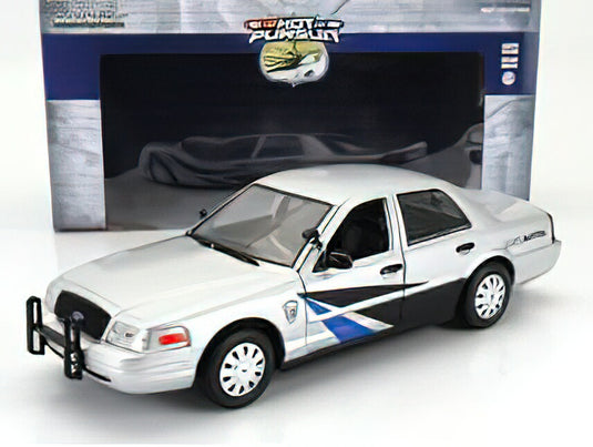 FORD USA CROWN VICTORIA COLORADO STATE PATROL POLICE 1998 SILVER/Greenlight 1/24ミニカー