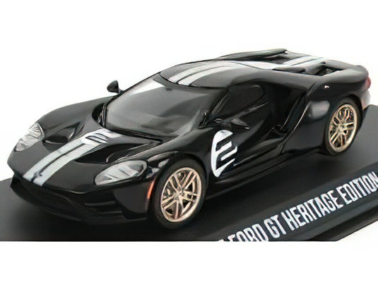 FORD USA GT N 2 HERITAGE EDITION 2019 BLACK SILVER/Greenlight 1/43ミニカー