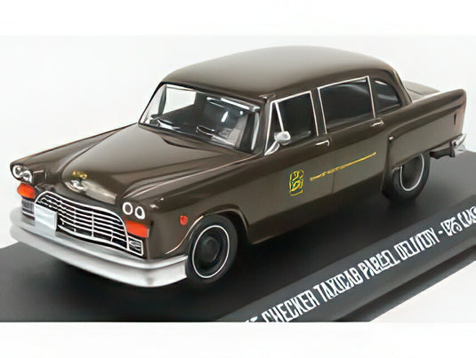 CHECKER タクシーキャブ UPS カナダ 1975 ブラウン/ Greenlight 1/43 ミニカー