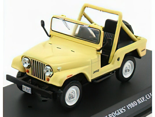 JEEP CJ-5 OPEN 1976 CHARLIE'S ANGELS (JULIE ROGER CAR) BEIGE/Greenlight 1/43ミニカー