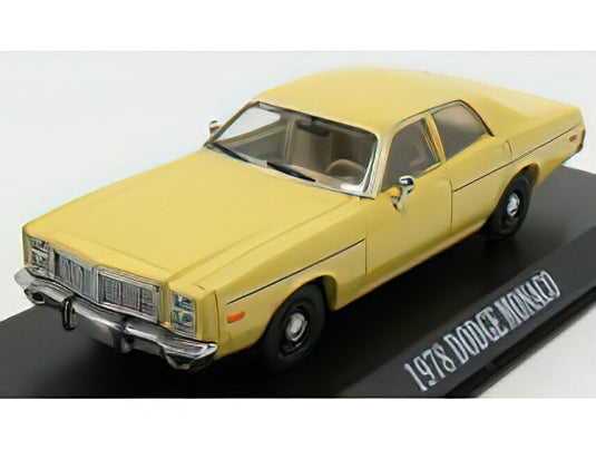 DODGE MONACO 1978 THE GREATEST AMERICAN HERO YELLOW/Greenlight 1/43ミニカー